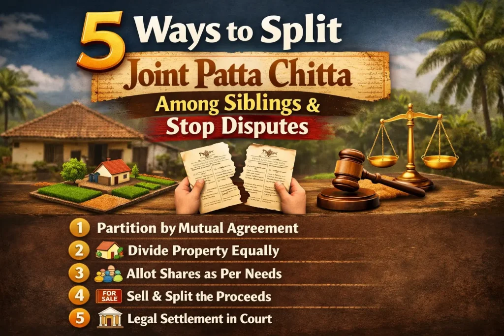 ways to resolve property disputes