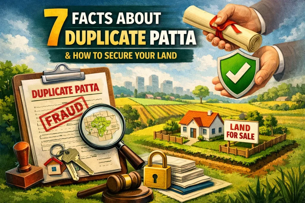 7 Facts About Duplicate Patta & How to Secure Your Land