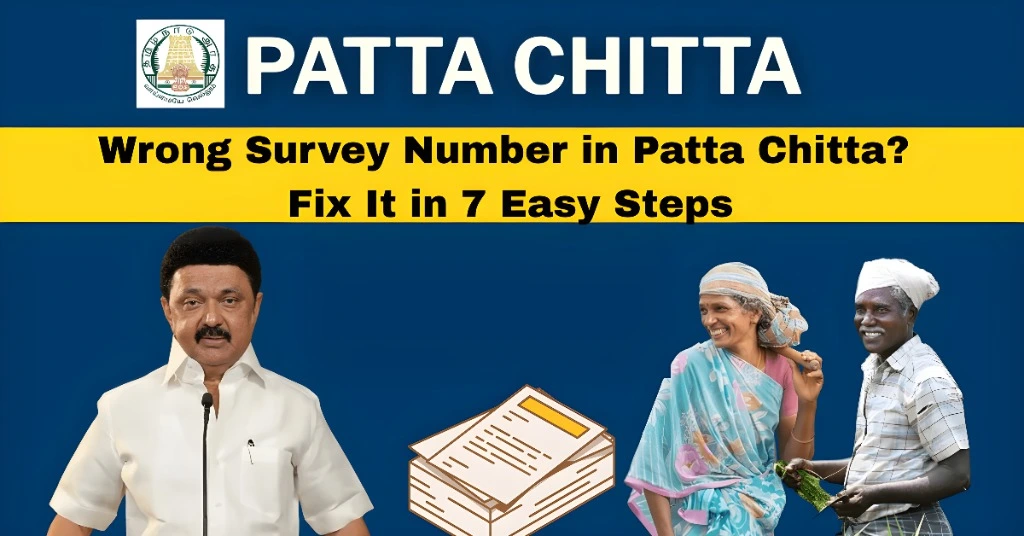 Wrong Survey Number in Patta Chitta? Fix It in 7 Easy Steps